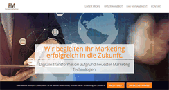 Desktop Screenshot of futuremarketing-network.de